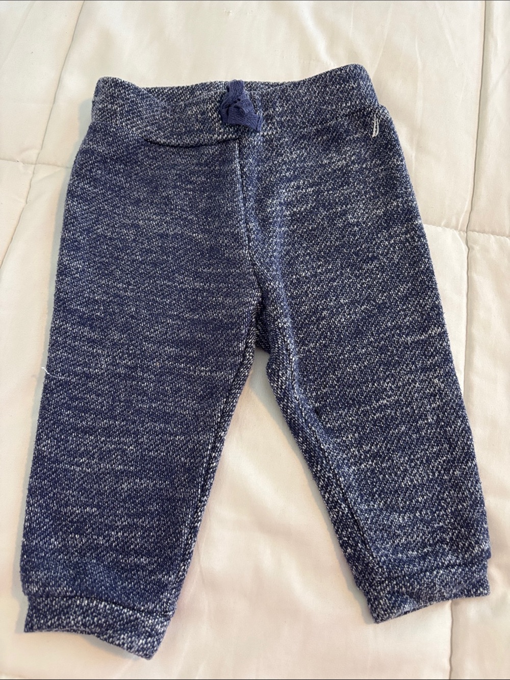 Nautica Marled Navy Knit Jogger Pants for Kids